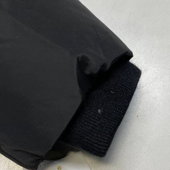 NEW MICHAEL KORS Womens Coat Black Size PM Faux Fur Trim Hooded Puffer Full Zip - Picture 2 of 12